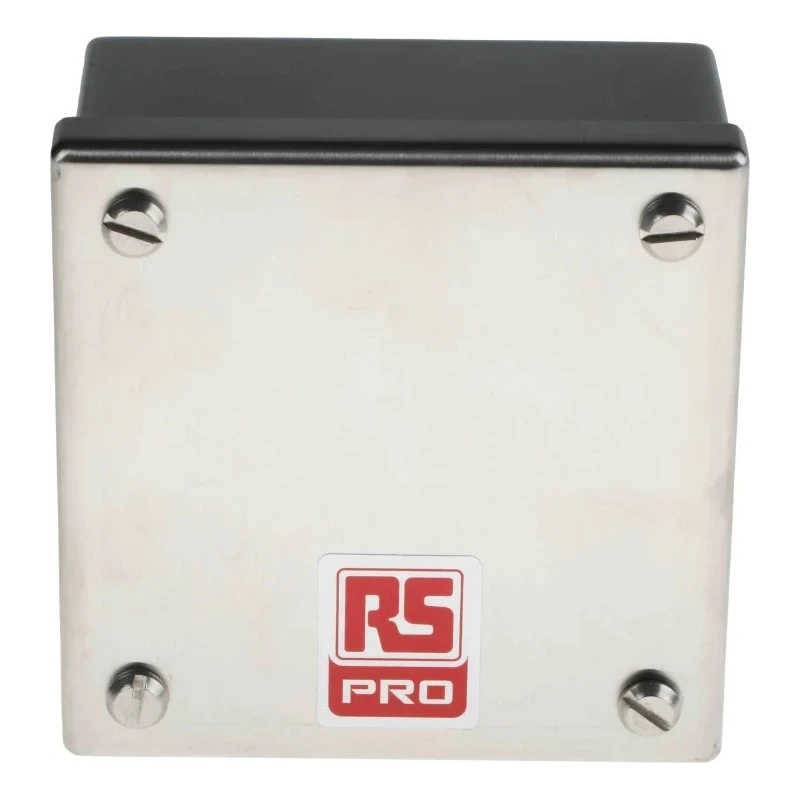 RS PRO Satin 316 Stainless Steel Adaptable Enclosure Box 104mm x 104mm x 50mm 471-1580