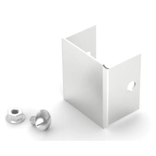RS PRO 304 Stainless Steel Cable Trunking Accessory End Cap for 75 x 75 mm Trunking 75mm 471-1574