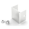 RS PRO 304 Stainless Steel Cable Trunking Accessory End Cap for 75 x 75 mm Trunking 75mm 471-1574