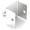 RS PRO 304 Stainless Steel Cable Trunking Accessory End Cap for 75 x 75 mm Trunking 75mm 471-1574