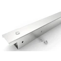 RS PRO Industrial Cable Trunking Grey, 304 Stainless Steel, W50mm x D50mm x L3m W50mm