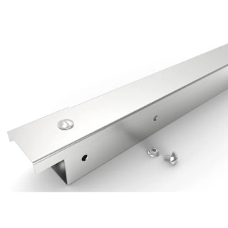 RS PRO Industrial Cable Trunking Grey, 304 Stainless Steel, W50mm x D50mm x L3m W50mm