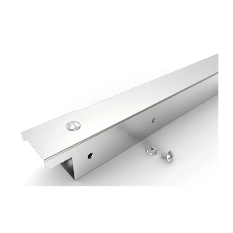 RS PRO Industrial Cable Trunking Grey, 304 Stainless Steel, W50mm x D50mm x L3m W50mm