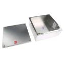 RS PRO Satin 316 Stainless Steel Adaptable Enclosure Box 220mm x 220mm x 85mm 471-1631