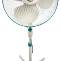 RS PRO 400 mm Blade Diameter Pedestal Fan 3 Speed 230V with Type C Plug 470-9751
