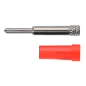 Schutzinger Red Female Banana Socket 2 mm Connector Plug-In Termination 33 V AC 70 V DC 10 A Nickel Plating EPB 6053 Ni / RT