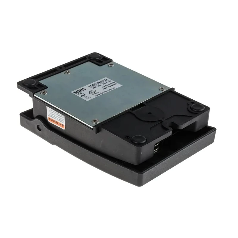 RS PRO Medium Duty Momentary Foot Switch SPCO Plastic Housing 10A Contact Current 250V AC 500V DC 122-2793