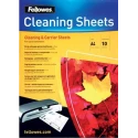 Fellowes A4 Laminator Cleaning Sheets 10 Pack Carrier and Cleaning Sheets 30.30 x 21.50 x 0.10 cm 5320604