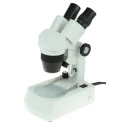 RS PRO Deluxe Stereo Microscope 20x and 40x Optical Magnification Illuminated Model 471-8834