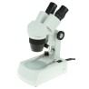 RS PRO Deluxe Stereo Microscope 20x and 40x Optical Magnification Illuminated Model 471-8834