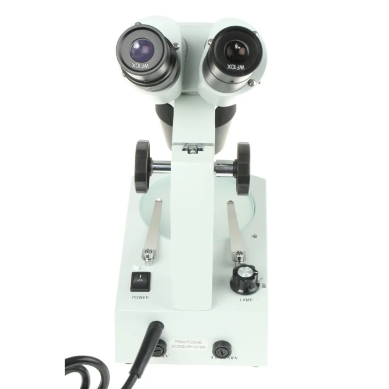 RS PRO Deluxe Stereo Microscope 20x and 40x Optical Magnification Illuminated Model 471-8834