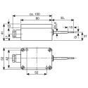Jumo PT100 RTD Sensor 5.4 mm Diameter, 29 mm Length, 2 Wire, Class B Accuracy, 80 °C Max PT100