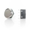 ITW Switches H48M Series Push Button Switch Panel Mount, Latching, White Actuator, 19.6 mm Cutout, SPDT, IP67, 250 H48M-210N