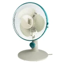 RS PRO 230 mm Blade Diameter Desk Fan 2 Speed 230V Type C Plug 470-9739