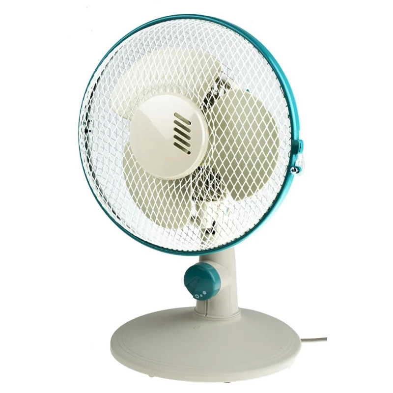 RS PRO 230 mm Blade Diameter Desk Fan 2 Speed 230V Type C Plug 470-9739
