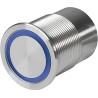 Schurter Illuminated Momentary Piezo Switch, SPST, IP69K/IP67, 100mA, -40°C to 85°C 1241.3669