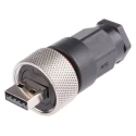 RS PRO Waterproof Straight Cable Male USB Type A USB 2.0 Connector IP67 IP67