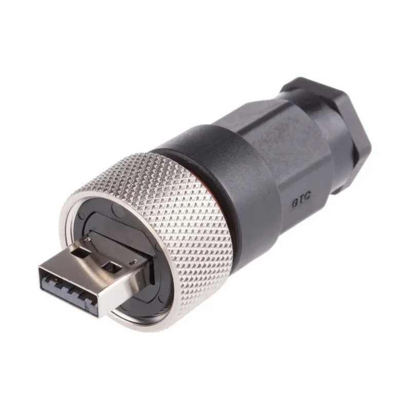 RS PRO Waterproof Straight Cable Male USB Type A USB 2.0 Connector IP67 IP67