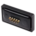 RS PRO 9 Way Straight Panel Mount D-Sub Connector Female, 5A, 1 kV, Polybutylene Terephthalate Housing, Solder 122-3035