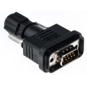RS PRO 9 Way Straight Cable D-Sub Connector Male 1kV AC 5A 122-3044