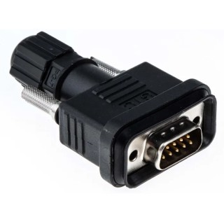 RS PRO 9 Way Straight Cable D-Sub Connector Male 1kV AC 5A 122-3044