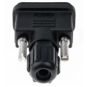 RS PRO 9 Way Straight Cable D-Sub Connector Male 1kV AC 5A 122-3044