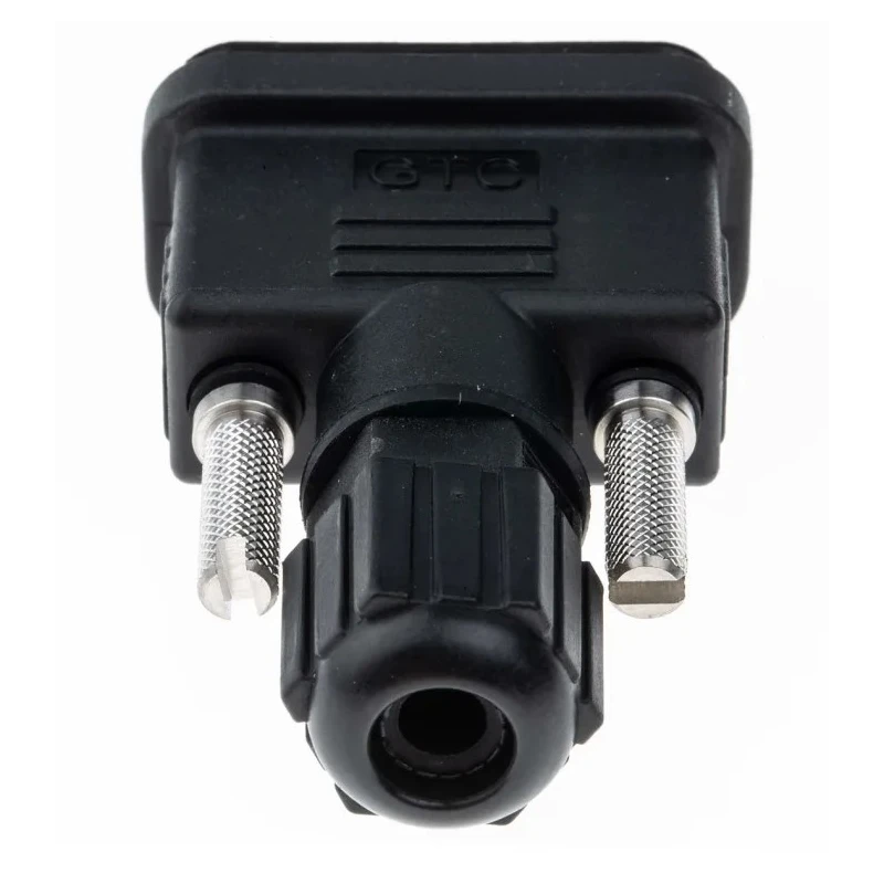 RS PRO 9 Way Straight Cable D-Sub Connector Male 1kV AC 5A 122-3044