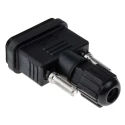 RS PRO 9 Way Straight Cable D-Sub Connector Male 1kV AC 5A 122-3044
