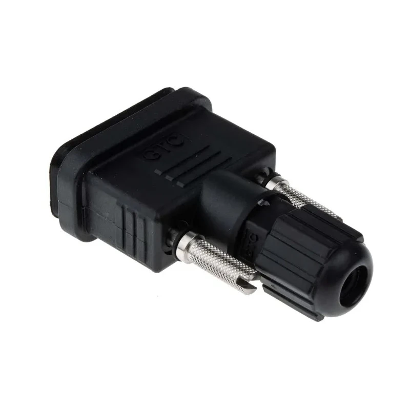 RS PRO 9 Way Straight Cable D-Sub Connector Female 250V DC 105°C Thermoplastic Housing 122-3043