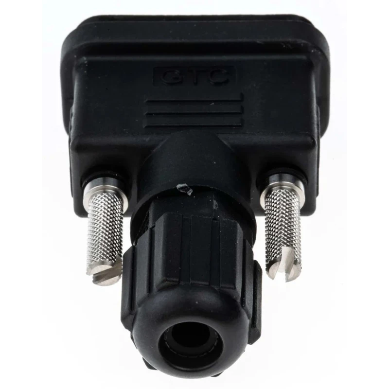 RS PRO 9 Way Straight Cable D-Sub Connector Female 250V DC 105°C Thermoplastic Housing 122-3043