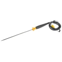 Fluke Type K Round K-Type Temperature Probe, 203.2 mm Length, 4.8 mm Diameter, 816°C Max 80PK-26