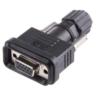 RS PRO 15 Way Straight Cable D-Sub Connector Female 1kV AC 5A Current Polybutylene Terephthalate Housing 122-3045