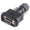 RS PRO 15 Way Straight Cable D-Sub Connector Female 1kV AC 5A Current Polybutylene Terephthalate Housing 122-3045