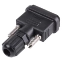 RS PRO 15 Way Straight Cable D-Sub Connector Female 1kV AC 5A Current Polybutylene Terephthalate Housing 122-3045