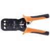 Tempo PA1540 Crimp Tool for RJ45, RJ12, RJ11 Connectors with Adjustable Ratchet 205mm Length 472-6762