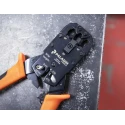 Tempo PA1540 Crimp Tool for RJ45, RJ12, RJ11 Connectors with Adjustable Ratchet 205mm Length 472-6762