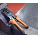 Tempo PA1540 Crimp Tool for RJ45, RJ12, RJ11 Connectors with Adjustable Ratchet 205mm Length 472-6762