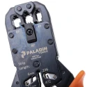 Tempo PA1540 Crimp Tool for RJ45, RJ12, RJ11 Connectors with Adjustable Ratchet 205mm Length 472-6762