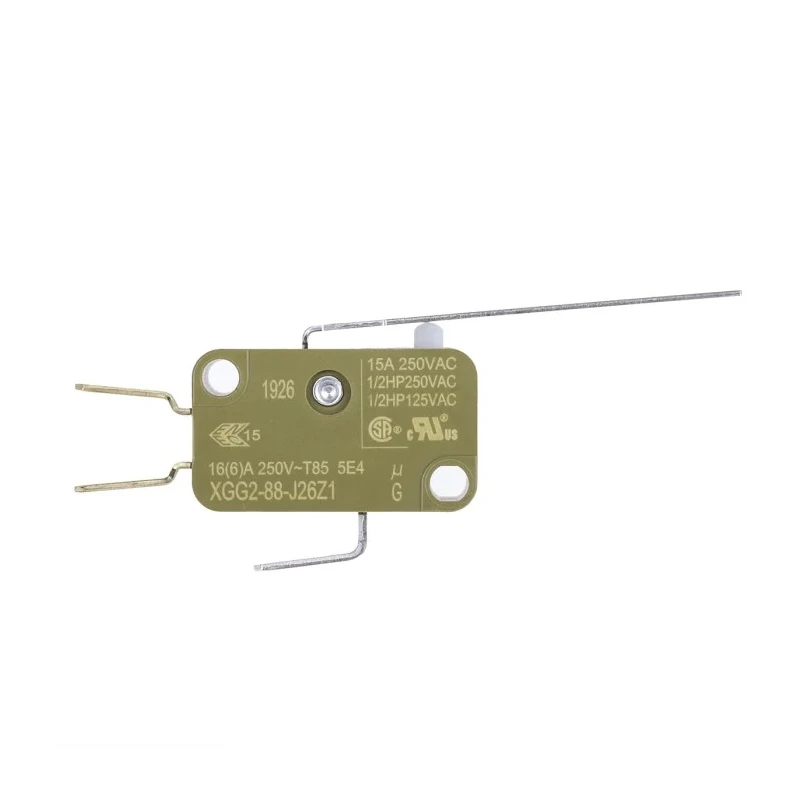 Saia-Burgess Lever Micro Switch, Tab Terminal, 16A, 250 V ac, SPDT, IP40 XGG2-88-J26Z1