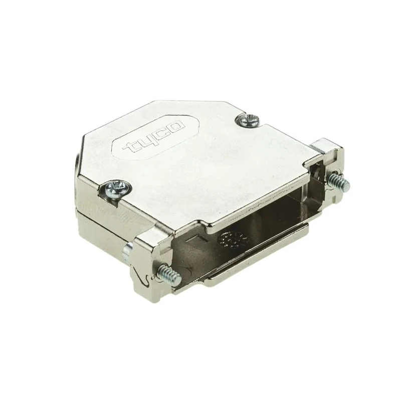 TE Connectivity AMPLIMITE HD-20 Series Gadolinium Zinc Alloy Angled D-Sub Backshell 25 Way 1534809-1