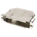 TE Connectivity AMPLIMITE HD-20 Series Gadolinium Zinc Alloy Angled D-Sub Backshell 37 Way 1534811-1