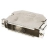 TE Connectivity AMPLIMITE HD-20 Series Gadolinium Zinc Alloy Angled D-Sub Backshell 37 Way 1534811-1