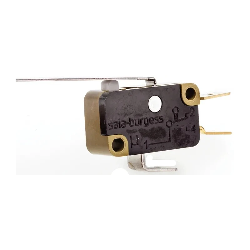 Saia-Burgess Leaf Lever Micro Switch with Tab Terminal, 16A, 250 V AC, SPDT, IP40 XGG2-88-J27Z1