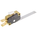 Saia-Burgess Leaf Lever Micro Switch with Tab Terminal, 16A, 250 V AC, SPDT, IP40 XGG2-88-J27Z1