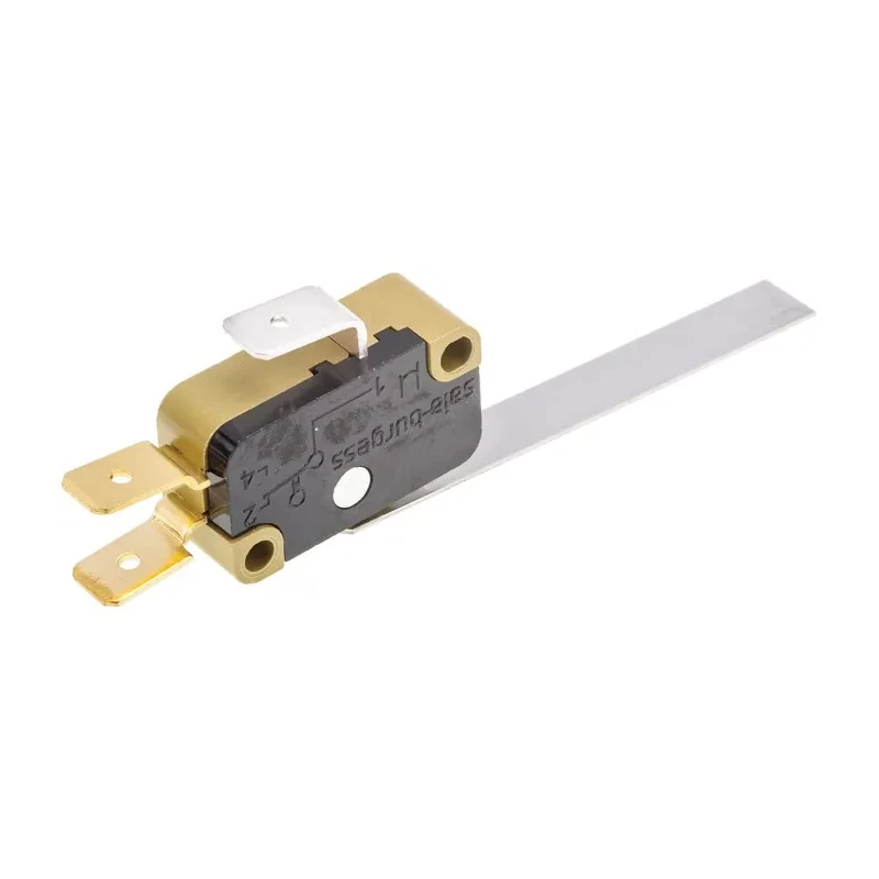 Saia-Burgess Leaf Lever Micro Switch with Tab Terminal, 16A, 250 V AC, SPDT, IP40 XGG2-88-J27Z1