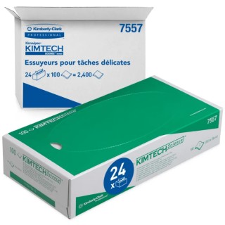 KIMTECH Precision Wipes Multi-Purpose Dry Cleaning Sheets 200 x 200 mm 100 Sheets 7557