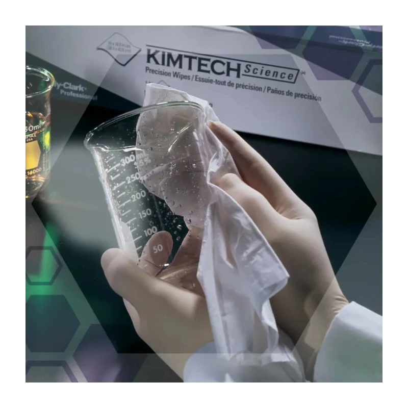 KIMTECH Precision Wipes Multi-Purpose Dry Cleaning Sheets 200 x 200 mm 100 Sheets 7557
