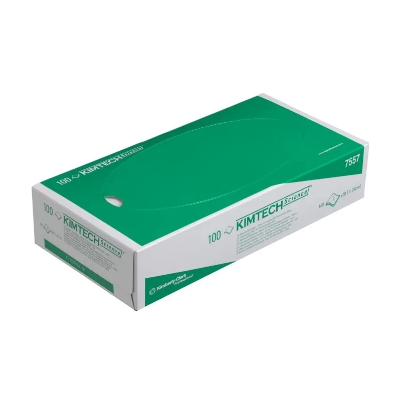 KIMTECH Precision Wipes Multi-Purpose Dry Cleaning Sheets 200 x 200 mm 100 Sheets 7557