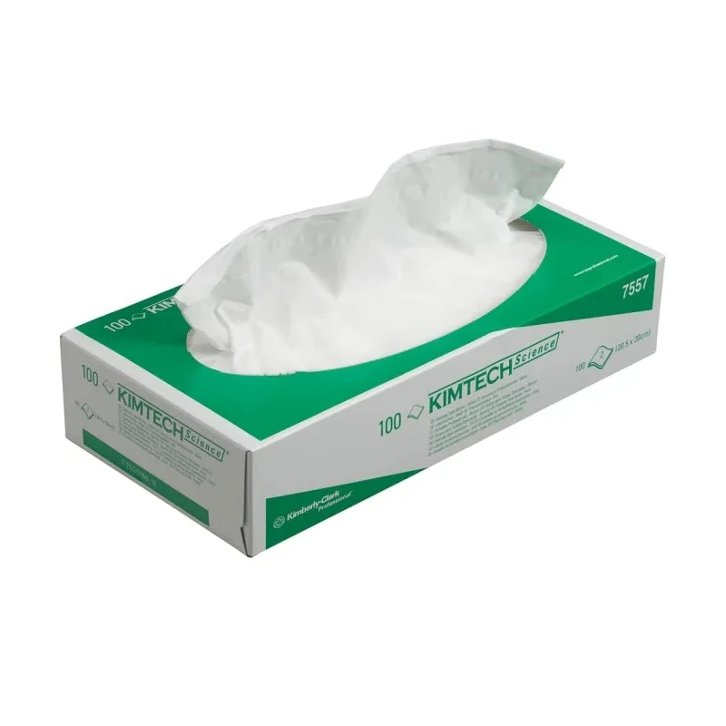 KIMTECH Precision Wipes Multi-Purpose Dry Cleaning Sheets 200 x 200 mm 100 Sheets 7557