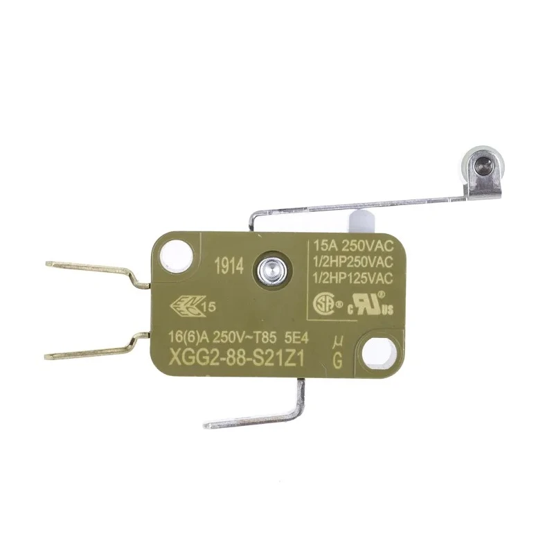Saia-Burgess Roller Lever Micro Switch Tab Terminal 15A 250V AC Miniature CO Contact XGG2-88-S21Z1